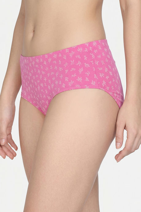 Zivame Medium Rise Full Coverage Hipster Panty (Pack of 3) -  Multicolor — image 7